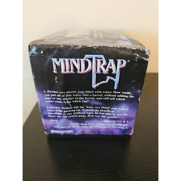 Vintage 1996 MindTrap Card Game By Great American Puzzle Factory Inc . USA Made - Picture 3 of 5